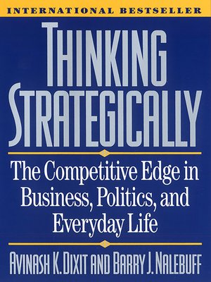 cover image of Thinking Strategically